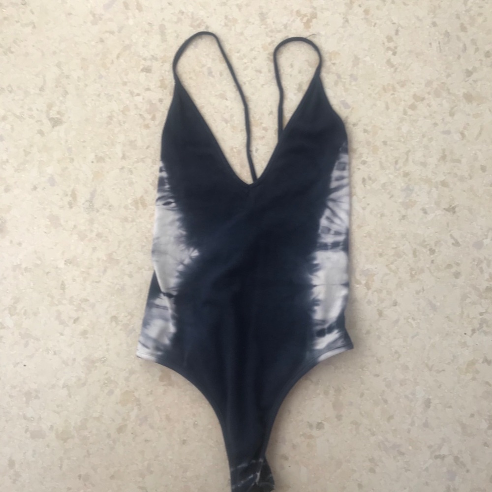 topshop bodysuit tie dye